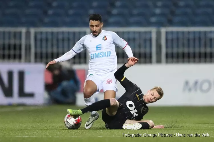 Telstar en NAC delen de punten