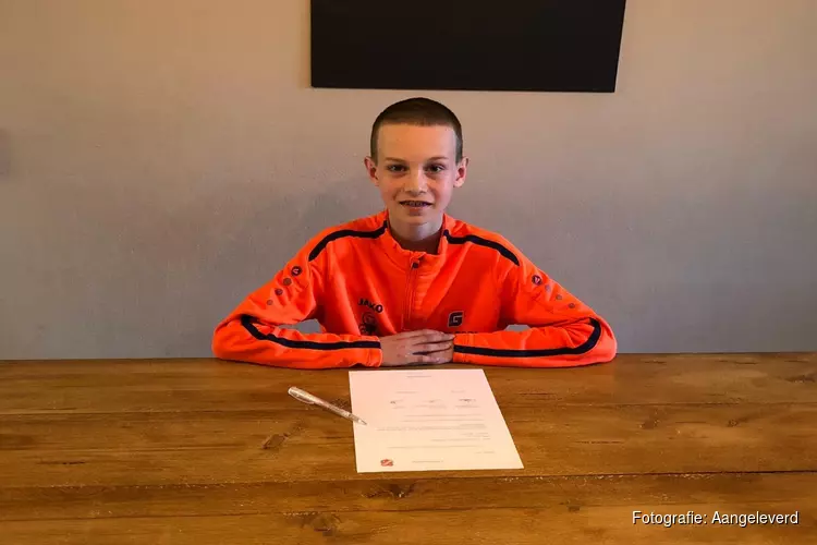 DEM jeugdspeler Bodhi Eilander naar FC Volendam