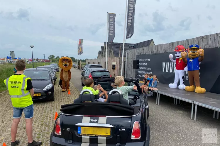 Drive in Take Away bij Vuurlinie Events met PAW Patrol