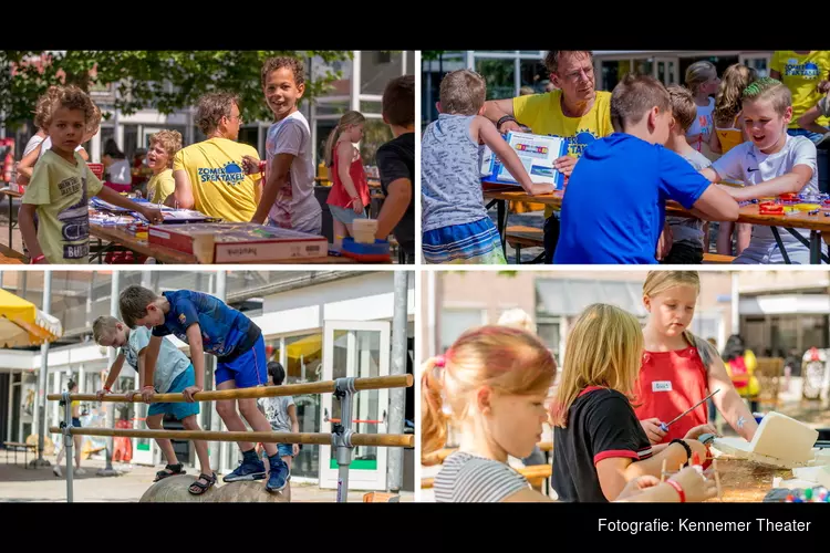 Extra editie Zomerspektakel ‘maar dan even anders’ op het Kerkplein te Beverwijk