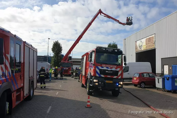 Brandje bij bedrijf in Beverwijk snel onder controle