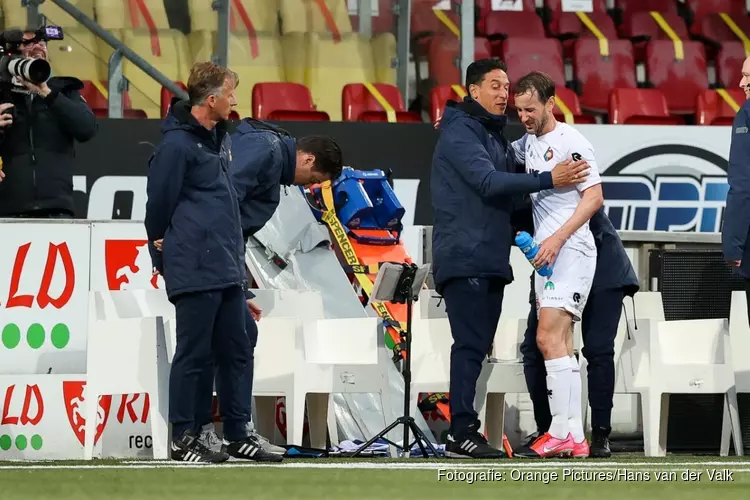 Telstar verliest van Jong Ajax bij afscheid Frank Korpershoek