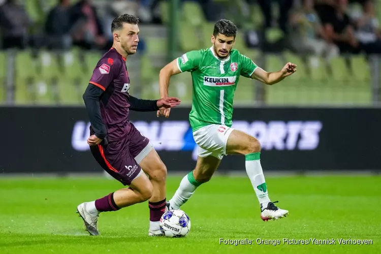 Telstar draagt rode lantaarn over aan FC Dordrecht na eerste zege