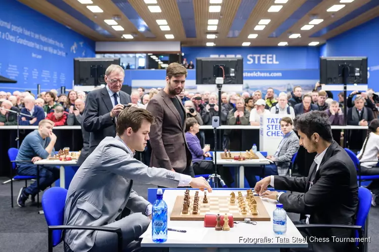 Vidit 14e topschaker op Tata Steel Chess Tournament 2022