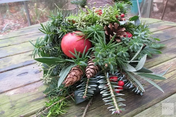 Kerststukjes maken bij De Smaeckkamer in Beverwijk