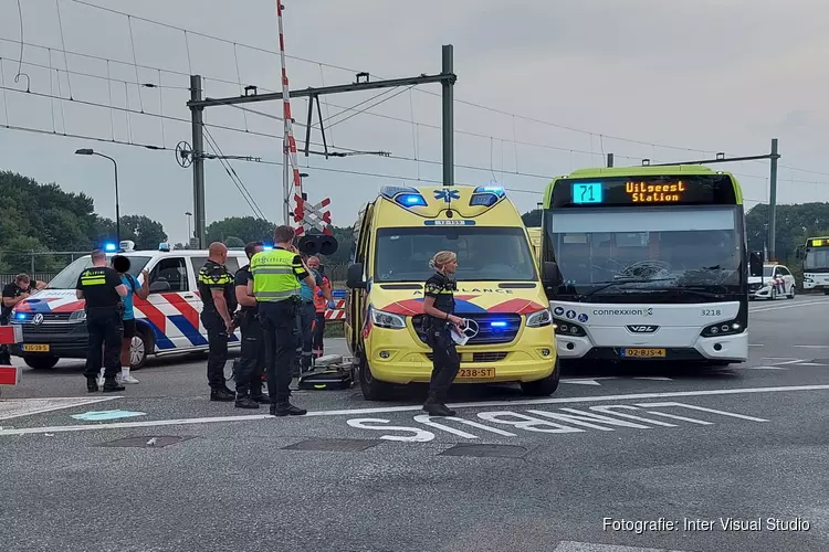 Fietser aangereden bij Station Beverwijk