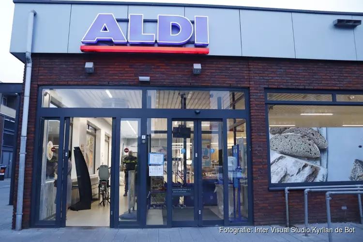 Overval op Aldi in Beverwijk