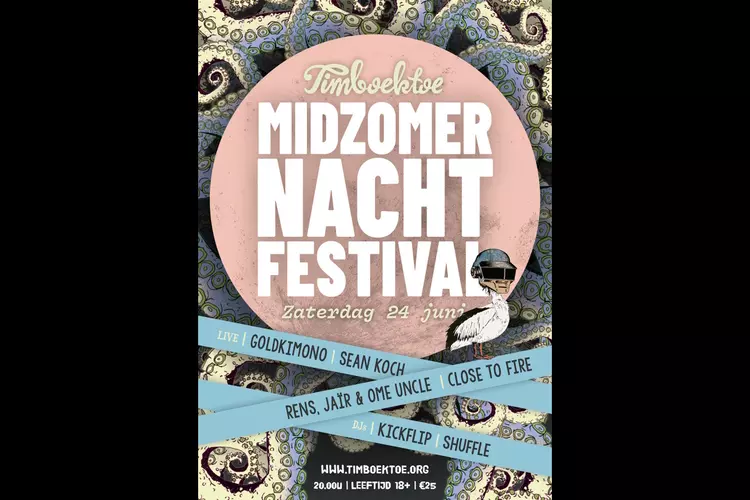 Timboektoe Midzomernacht Festival- zaterdag 24 juni