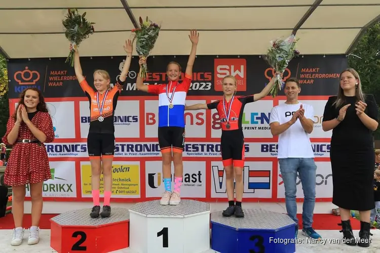 Cheyenne van der Meer opnieuw Nederlands kampioen op de mountainbike