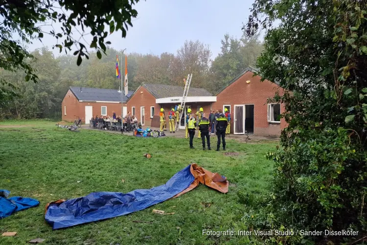 Brand uitgebroken bij scouting in Beverwijk