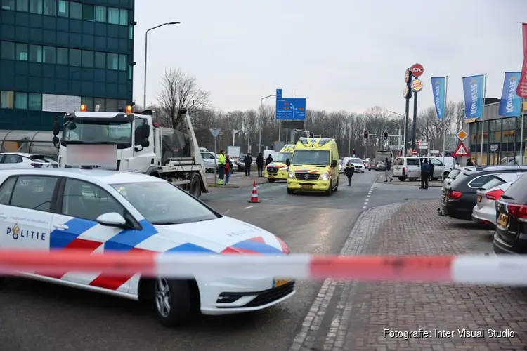 Persoon aangereden door vrachtwagen in Beverwijk