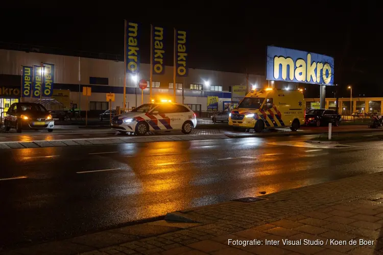 Fietsster aangereden door auto in Beverwijk