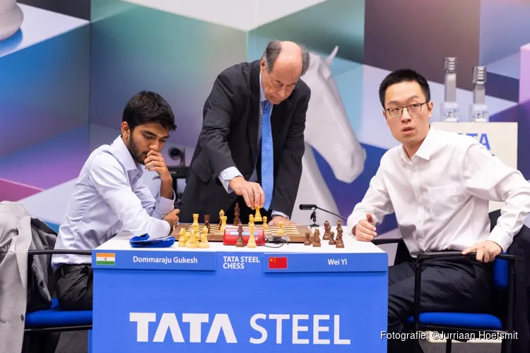 Wei Yi winnaar spectaculair Tata Steel Chess Tournament 2024