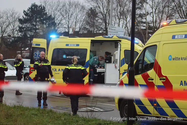 Fietsster zwaargewond na ongeluk in Beverwijk