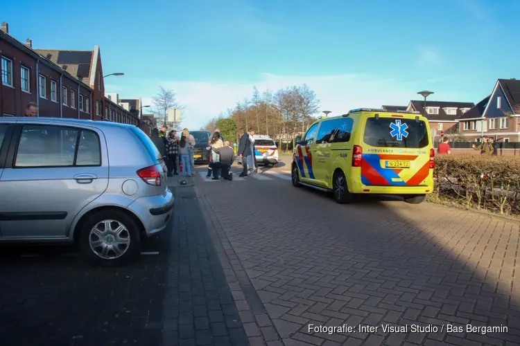 Meisje op fatbike in botsing met auto in Beverwijk
