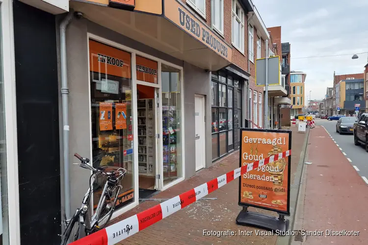 Overval op Used Products in Beverwijk