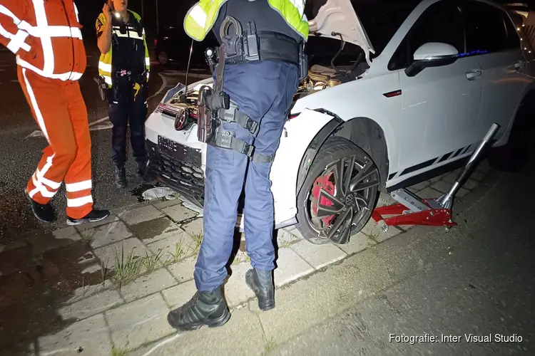 Automobilist aangehouden na aanrijding in Beverwijk