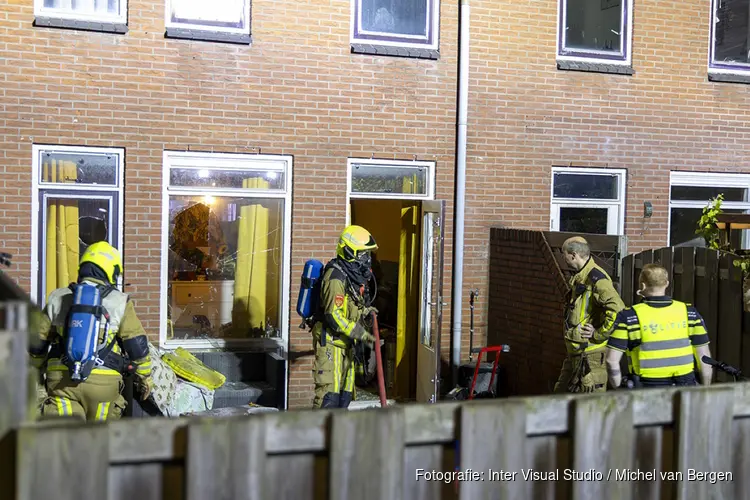 Woningbrand in Beverwijk, vrouw aangehouden