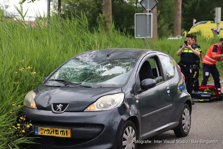 Fietser aangereden op Spoorsingel in Beverwijk