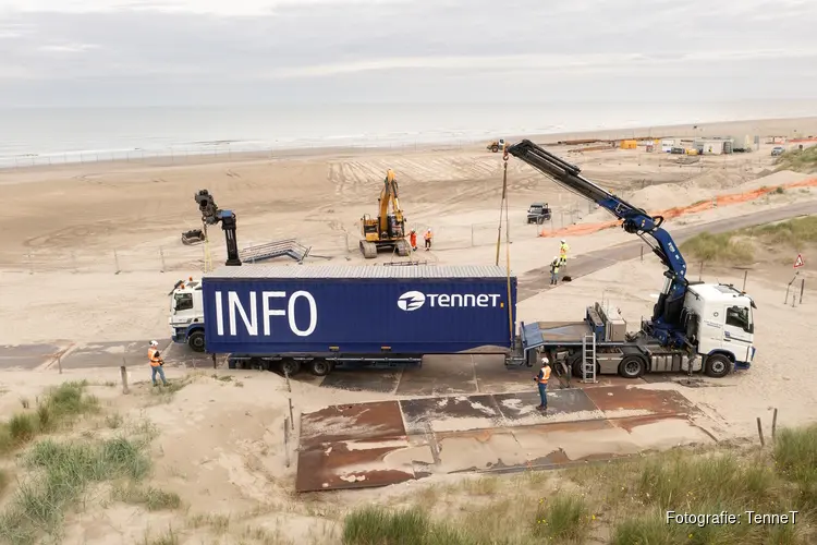 Strand Velsen twee weken eerder vrijgegeven na werk TenneT voor aansluiting windpark op zee