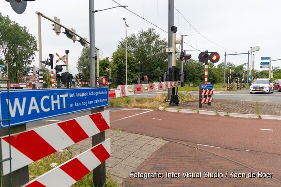 Slagbomen Velsen-Noord gaan niet meer open