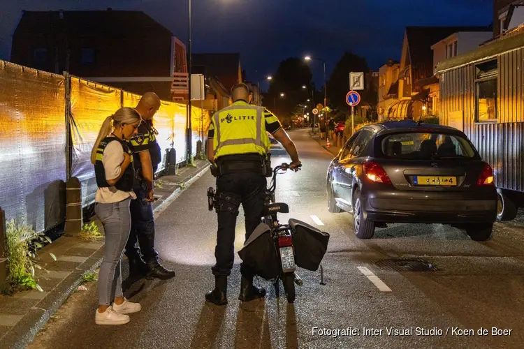 Bromfietser gewond bij aanrijding in Beverwijk