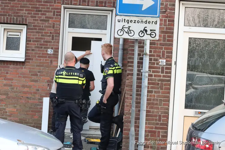 Inval in woning in Beverwijk door de DSI politie