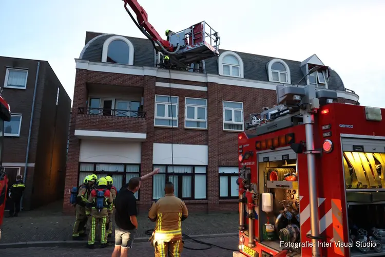 Brand in woning in Wijk aan Zee