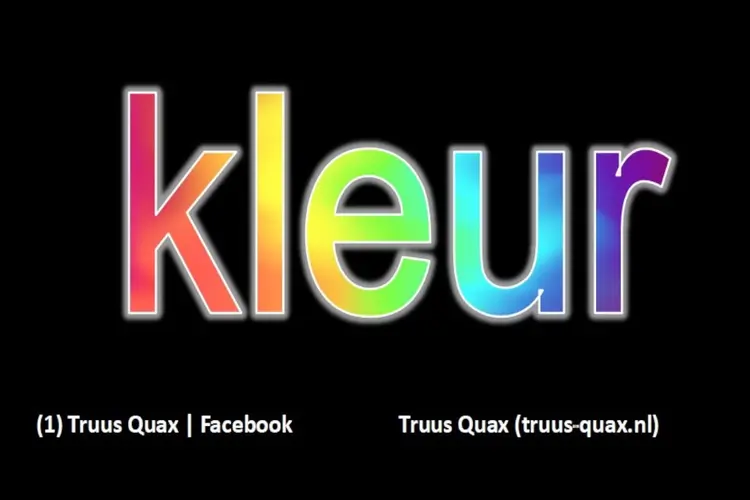 Kleur