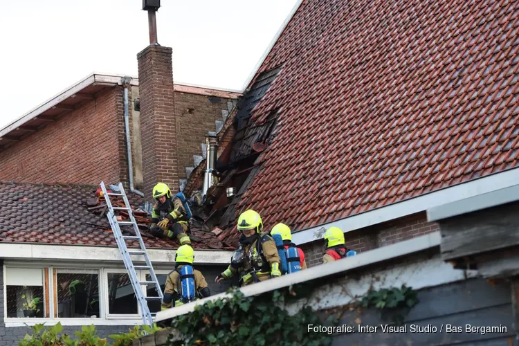 Brand in Beverwijk Centrum