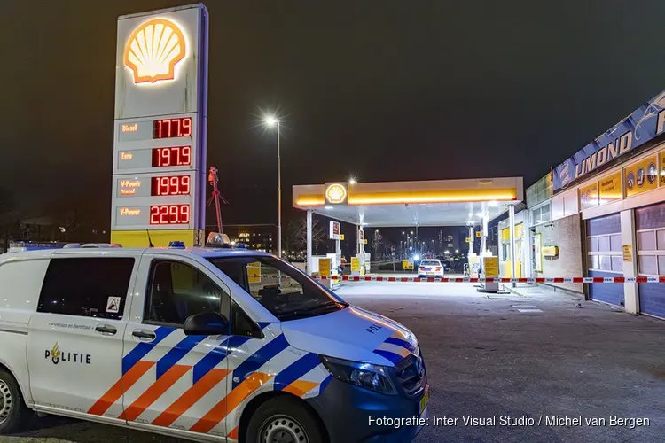 Overval op Shell tankstation Laan der Nederlanden in Beverwijk