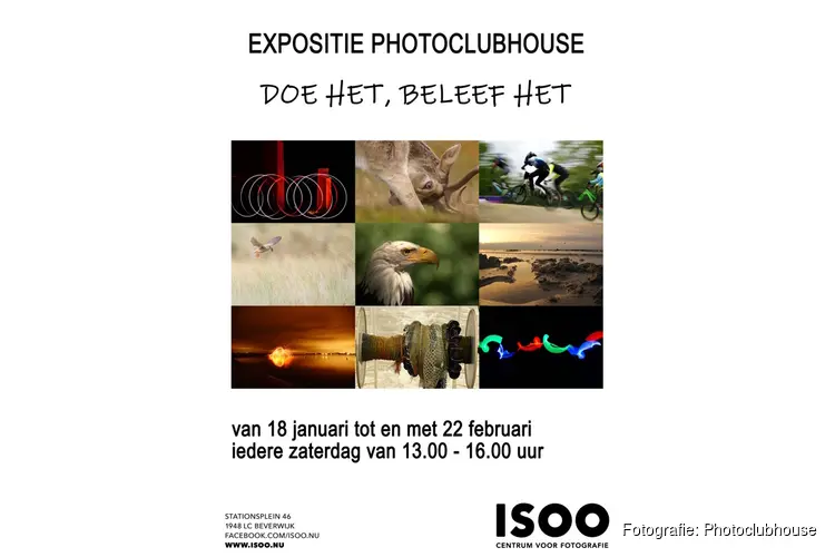 Foto-expositie "Doe het, Beleef het" van Photoclubhouse