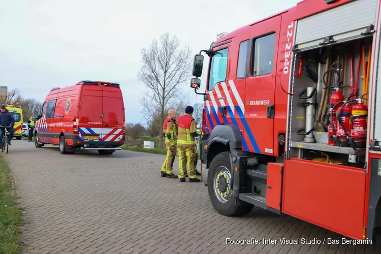 Korte zoekactie in sloot na aantreffen kinderfietsje