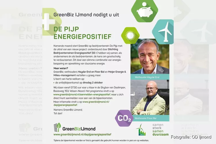 De Pijp Energiepositief op 2 oktober van start met ontbijtbijeenkomst