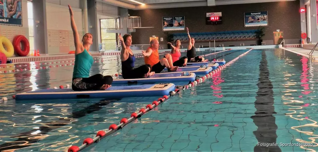 Alle aqua sporten uitproberen tijdens de open dag van het Sportfondsenbad