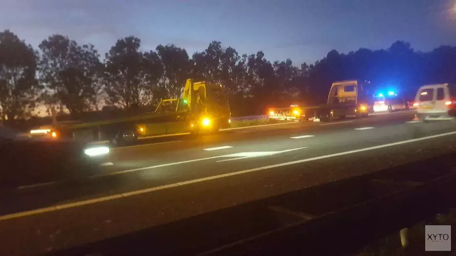 Zware ochtendspits in de provincie door ongelukken en autobrandje