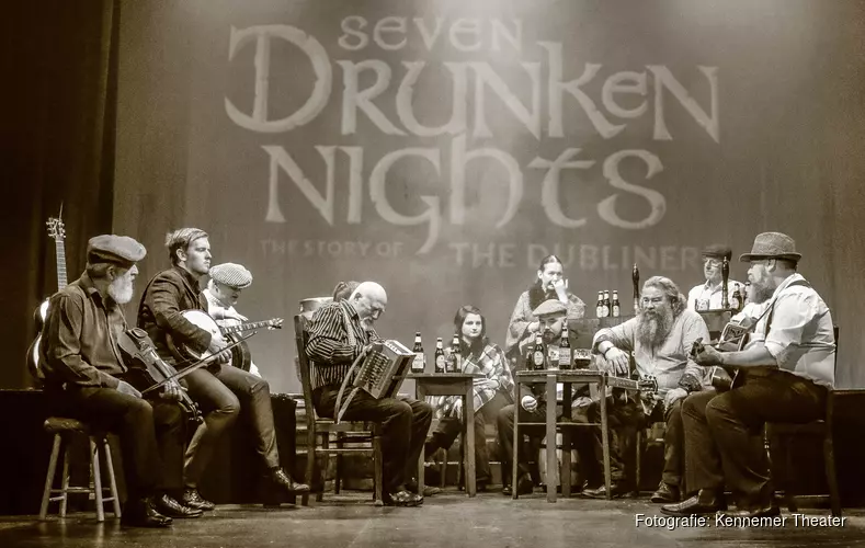 Eerbetoon aan The Dubliners; Seven Drunken Nights in het Kennemer Theater