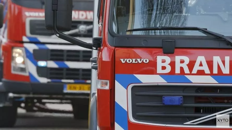 Gevel van wooncomplex Beverwijk zwaar beschadigd na brand