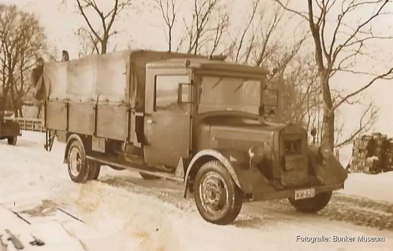 De winterstop in het Bunker Museum