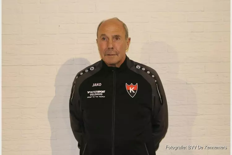 Fred Bischot ook volgend seizoen assistent trainer BVV De Kennemers